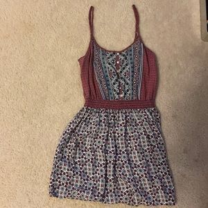 Boho print dress